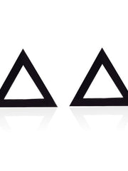 Load image into Gallery viewer, Black Steel Earrings
