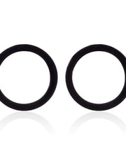 Load image into Gallery viewer, Black Steel Earrings
