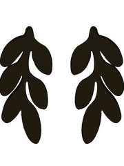 Load image into Gallery viewer, Black Steel Earrings
