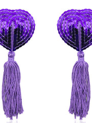 Load image into Gallery viewer, Sequin Tassel Nipple Cover
