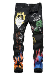 Load image into Gallery viewer, Cool Print Jeans
