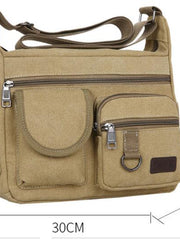 Load image into Gallery viewer, Canvas Travel Bag
