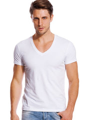 Load image into Gallery viewer, Solid V-Neck T Shirt
