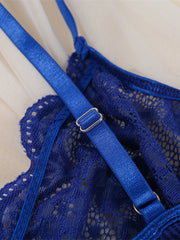 Load image into Gallery viewer, Ribbon &amp; Lace Lingerie Set
