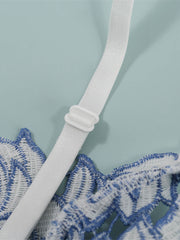 Load image into Gallery viewer, Floral Embroidered Bra &amp; Panties
