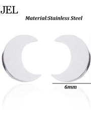 Load image into Gallery viewer, Black Steel Earrings
