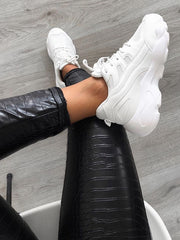 Load image into Gallery viewer, Faux Snakeskin Pants
