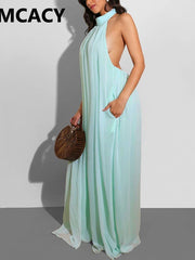 Load image into Gallery viewer, Backless Loose Jumpsuits
