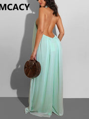 Load image into Gallery viewer, Backless Loose Jumpsuits
