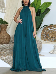 Load image into Gallery viewer, Backless Loose Jumpsuits
