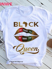 Load image into Gallery viewer, Black Queen T-Shirts
