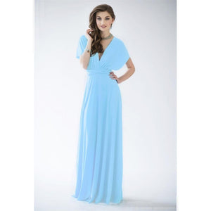 Multiway Wrap Convertible Boho Maxi Dress