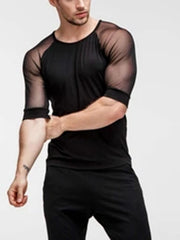 Load image into Gallery viewer, Sheer Sleeve T-Shirt
