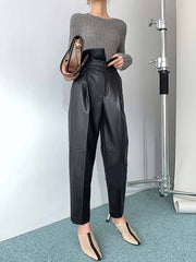 Load image into Gallery viewer, Faux Leather Pants
