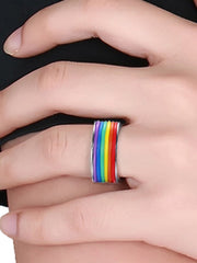 Load image into Gallery viewer, Rainbow Color Ring
