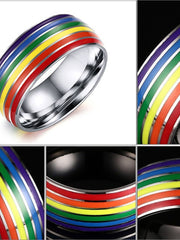 Load image into Gallery viewer, Rainbow Color Ring
