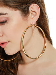 Load image into Gallery viewer, Oversized Hoop Earrings
