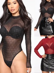 Load image into Gallery viewer, Sexy Long Sleeve Bodysuit
