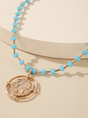 Load image into Gallery viewer, Coin Pendant Necklace
