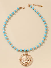 Load image into Gallery viewer, Coin Pendant Necklace
