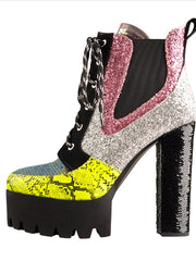 Load image into Gallery viewer, High Heel Ankle Boots
