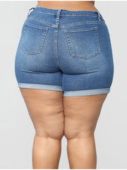 Load image into Gallery viewer, Denim Jean Shorts
