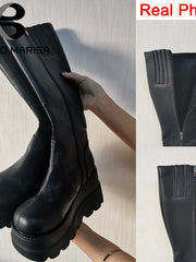 Load image into Gallery viewer, Knee High Chunky Boots
