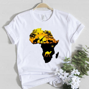 Africa Map T-Shirts