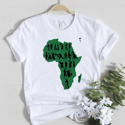 Africa Map T-Shirts