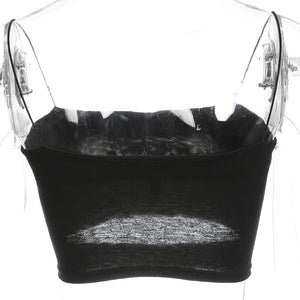 Spaghetti Strap Crop Top