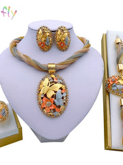 Load image into Gallery viewer, Butterfly and Gold Matching Jewelry Set
