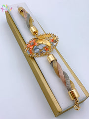 Load image into Gallery viewer, Butterfly and Gold Matching Jewelry Set
