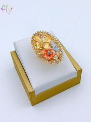 Load image into Gallery viewer, Butterfly and Gold Matching Jewelry Set
