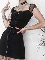 Load image into Gallery viewer, Front Lace-Up Top
