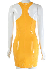 Load image into Gallery viewer, Faux Leather Dress
