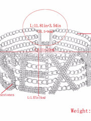 Load image into Gallery viewer, Rhinestone Choker Necklace
