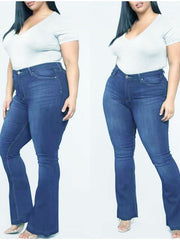 Load image into Gallery viewer, Wide Leg Jeans
