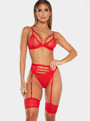 Load image into Gallery viewer, Sexy 3 Piece Lingerie Set
