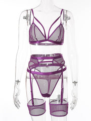 Load image into Gallery viewer, Sexy 3 Piece Lingerie Set
