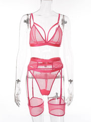 Load image into Gallery viewer, Sexy 3 Piece Lingerie Set
