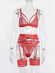 Load image into Gallery viewer, Sexy 3 Piece Lingerie Set
