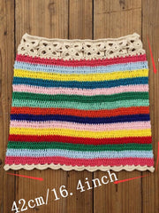 Load image into Gallery viewer, Crochet Tube Top and Skirt
