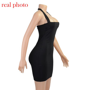 Tube Halter Bodycon Dress