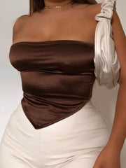 Load image into Gallery viewer, Satin Scarf Top
