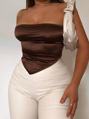 Load image into Gallery viewer, Satin Scarf Top
