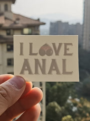 Load image into Gallery viewer, I Love Anal -Temporary Tattoo

