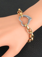 Load image into Gallery viewer, Stainless Steel Heart Bracelet
