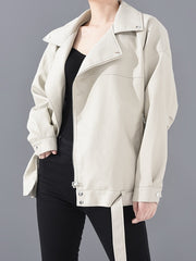 Load image into Gallery viewer, Faux Leather Jacket
