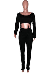 Load image into Gallery viewer, Scrunch Two Piece Set
