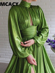 Load image into Gallery viewer, Long Sleeve Maxi Dress
